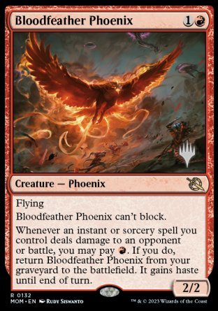 Bloodfeather Phoenix (paquete promocional) [Promociones de March of the Machine] 