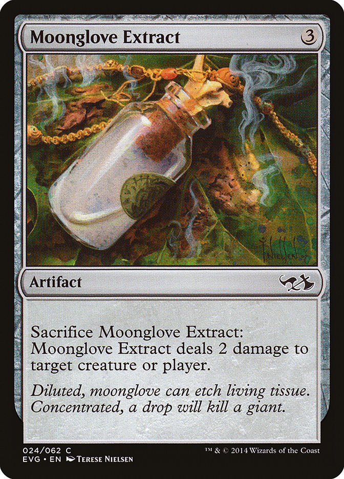 Extracto de guante lunar (Elfos contra duendes) [Antología de Duel Decks] 