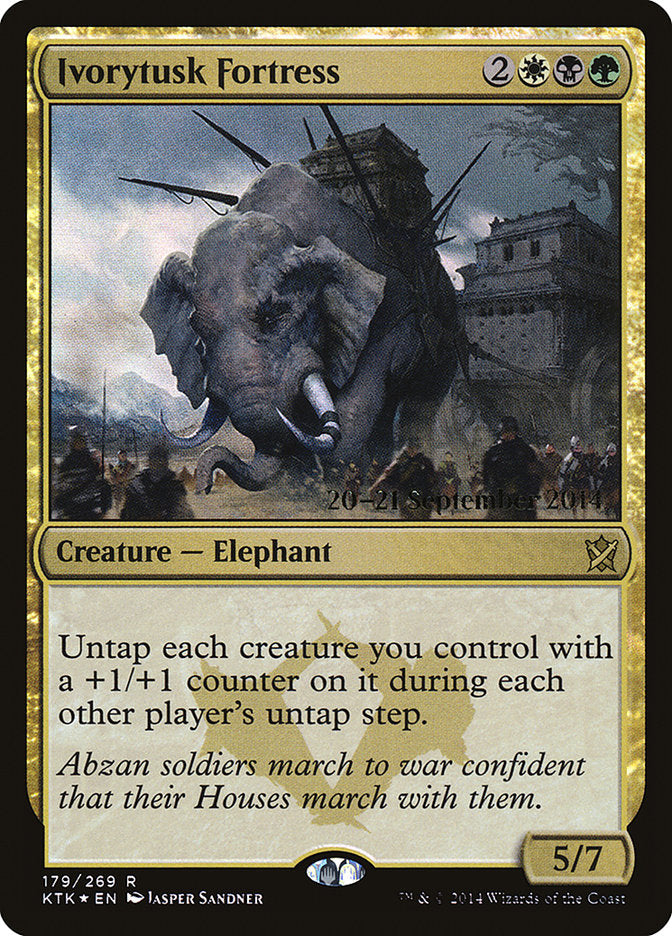 Fortaleza Colmillo de Marfil [Promociones de presentación de Khans of Tarkir] 