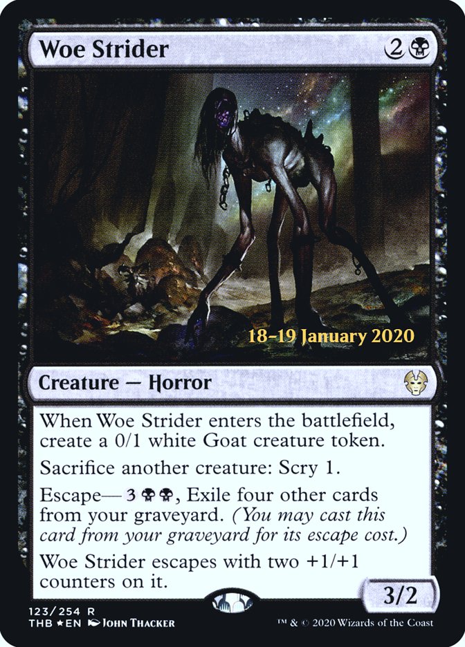 Woe Strider [Promociones de presentación de Theros Beyond Death] 