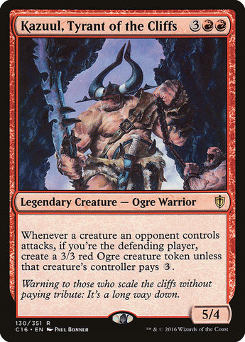 Kazuul, tirano de los acantilados [Commander 2016] 