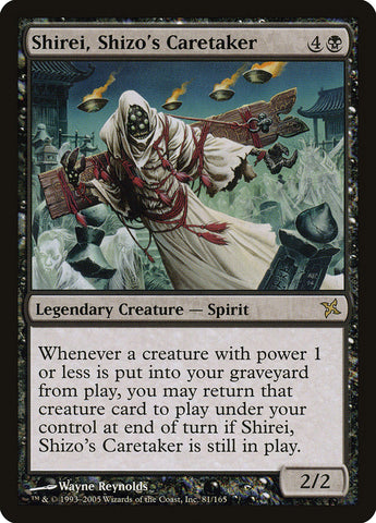 Shirei, cuidador de Shizo [Traidores de Kamigawa] 