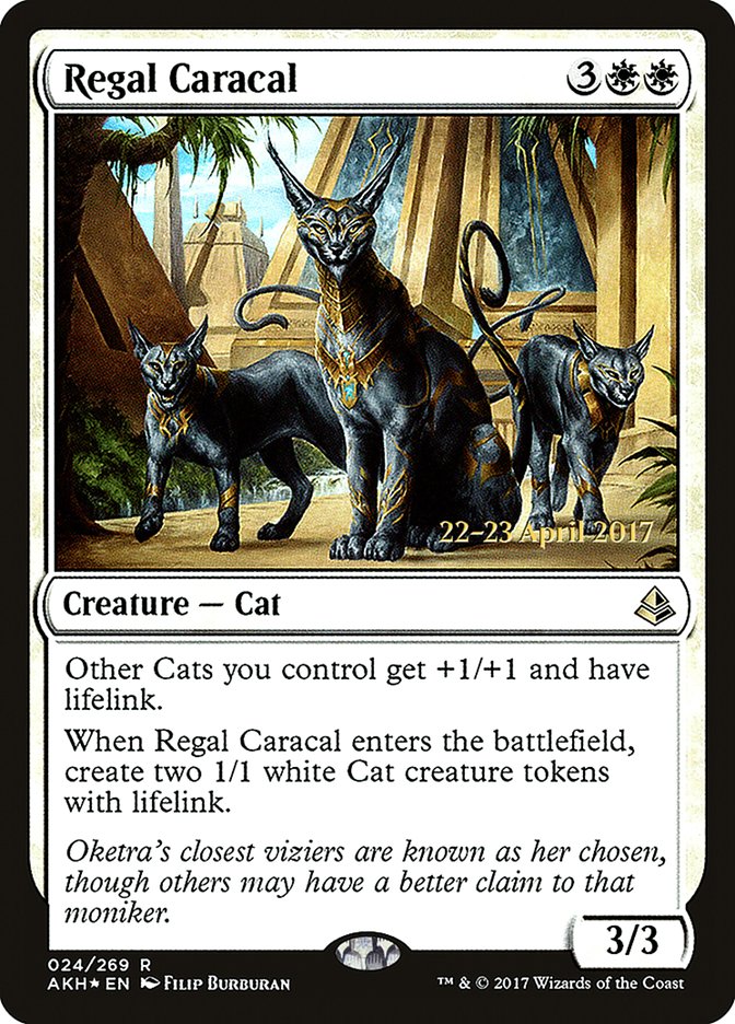 Regal Caracal [Promociones de presentación de Amonkhet] 
