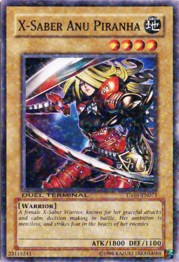 X-Saber Anu Piraña [DT01-EN073] Común 
