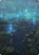 Tarjeta artística The Dead Marshes [El Señor de los Anillos: Serie de arte Cuentos de la Tierra Media] 