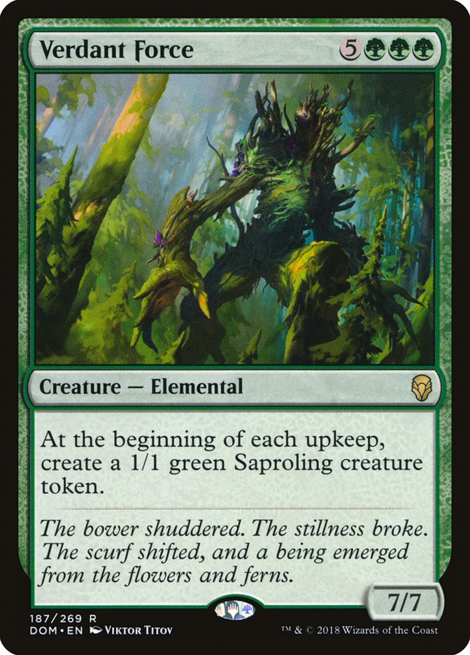 Fuerza verde [Dominaria] 
