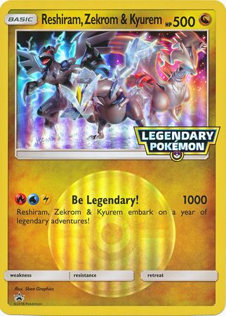 Reshiram, Zekrom y Kyurem (Tarjeta Jumbo) [Tarjetas varias] 