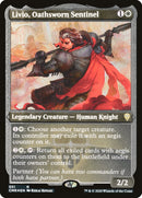 Livio, centinela juramentado (grabado) [Commander Legends] 