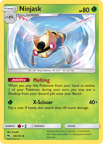Ninjask (30/214) [Sol y Luna: Trueno perdido] 