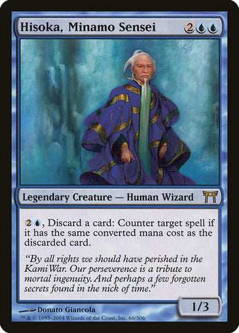 Hisoka, Minamo Sensei [Campeones de Kamigawa] 