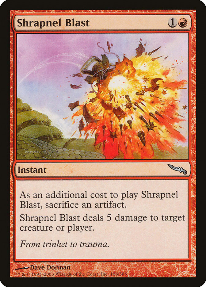 Explosión de metralla [Mirrodin] 