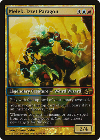 Melek, Izzet Paragon (Día del juego) [Promociones de Dragon's Maze] 