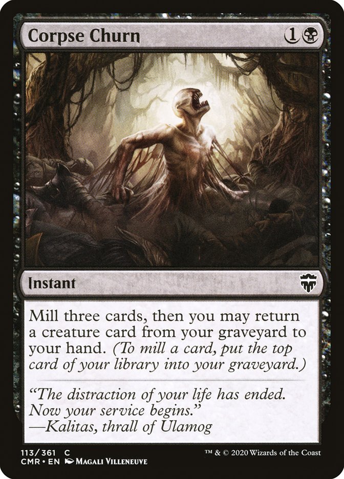 Rotación de cadáveres [Commander Legends] 