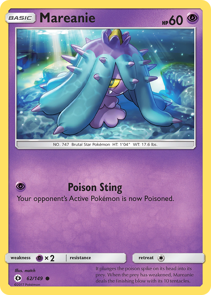 Mareanie (62/149) [Sol y Luna: Conjunto básico] 