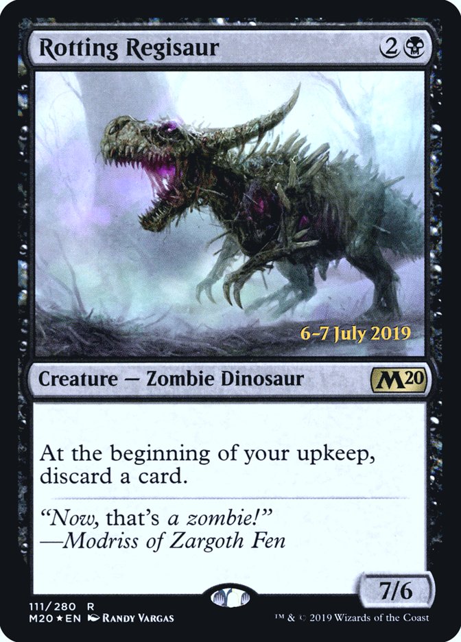 Regisaur podrido [Promociones de presentación de la colección básica 2020] 