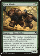 Rhox Maulers [potenciador misterioso] 