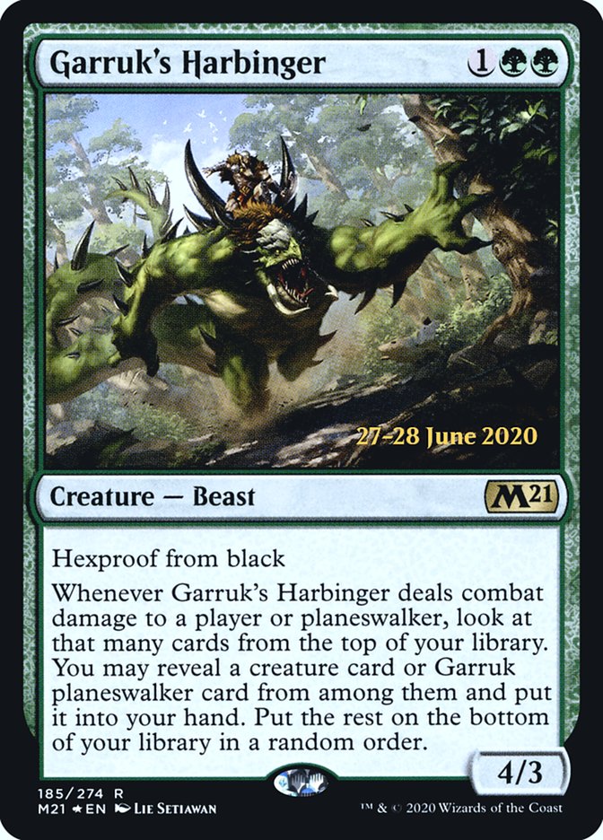 Heraldo de Garruk [Promociones de presentación de la colección principal 2021] 