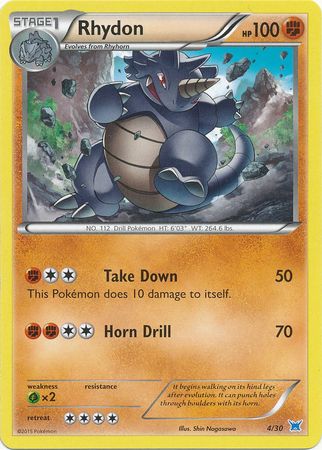 Rhydon (30/4) [XY: Kit de entrenador 2 - Latios] 