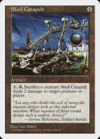 Catapulta de calavera [Quinta edición] 
