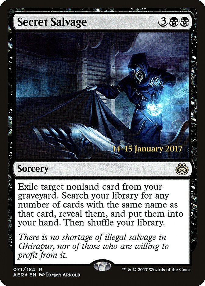 Salvamento secreto [Promociones de presentación de Aether Revolt] 