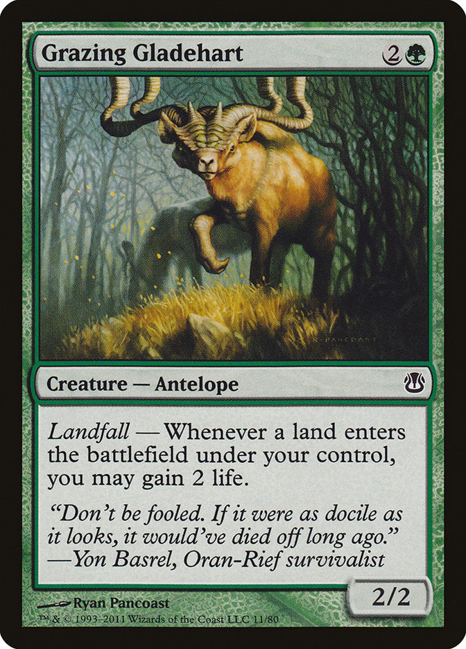 Grazing Gladehart [Mazos de duelo: Ajani contra Nicol Bolas] 
