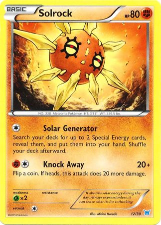 Solrock (30/12) [XY: Kit de entrenador 2 - Latios] 