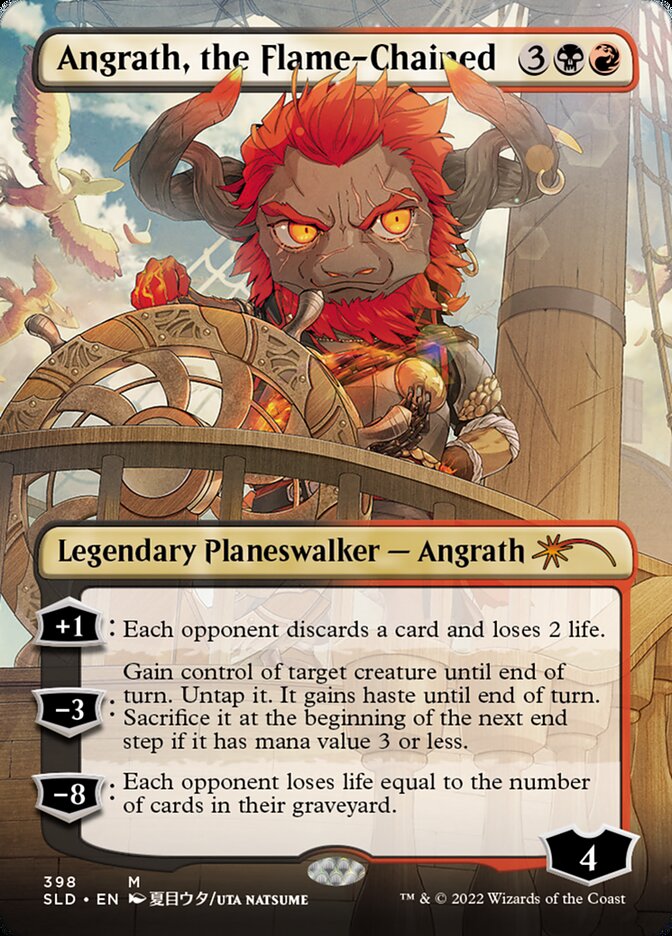 Angrath, el encadenado por llamas (sin fronteras) [Serie Secret Lair Drop] 