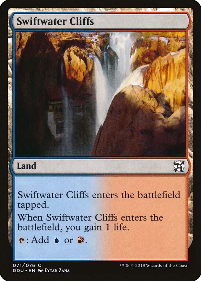 Acantilados de Swiftwater [Mazos de duelo: Elfos contra inventores] 