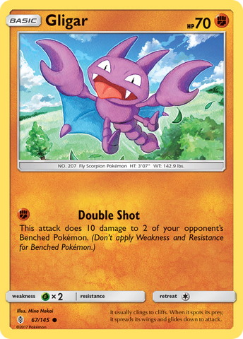 Gligar (67/145) [Sol y Luna: Guardianes en ascenso] 