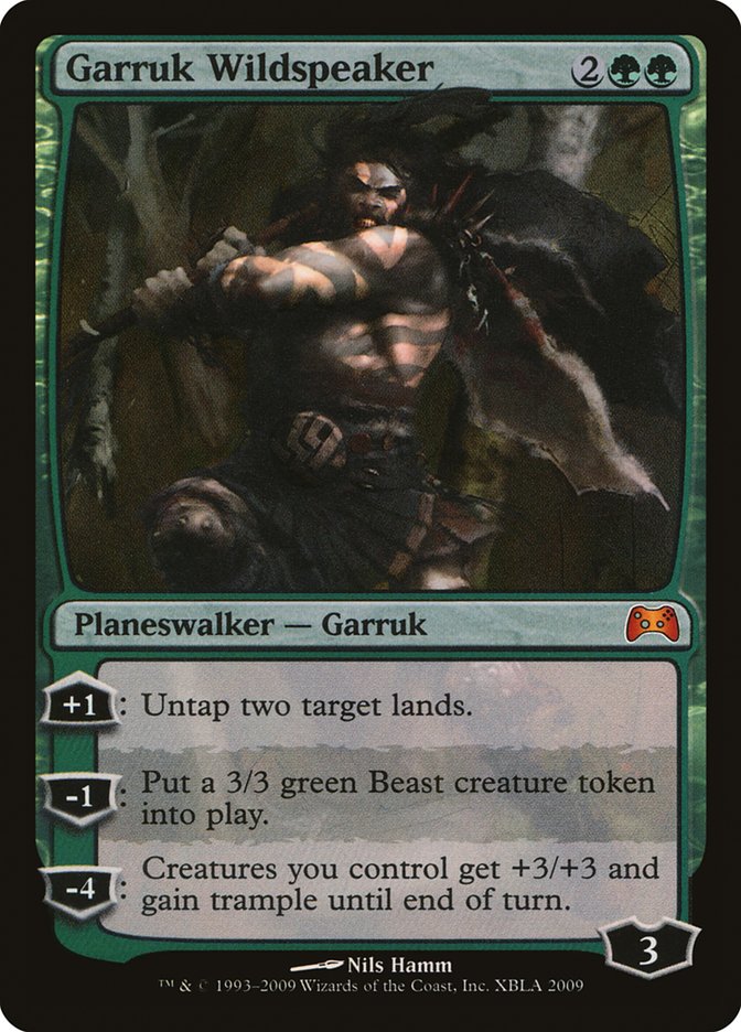 Garruk Wildspeaker (Promociones de Duelos de los Planeswalkers) [Promociones de Duelos de los Planeswalkers 2009] 