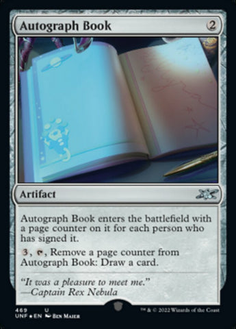 Libro de autógrafos (Galaxy Foil) [Unfinity] 