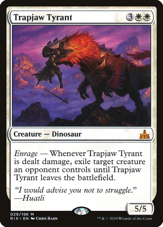 Tirano Trapjaw [Rivales de Ixalan] 