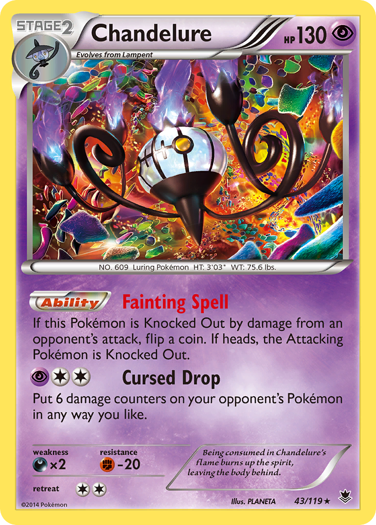 Candelabro (43/119) [XY: Fuerzas fantasma] 
