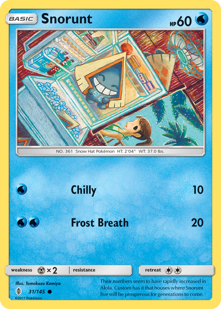 Snorunt (31/145) [Sol y Luna: Guardianes en ascenso] 
