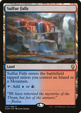 Cataratas de azufre [Dominaria] 
