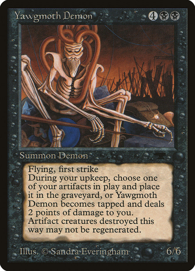 Demonio Yawgmoth [Antigüedades] 
