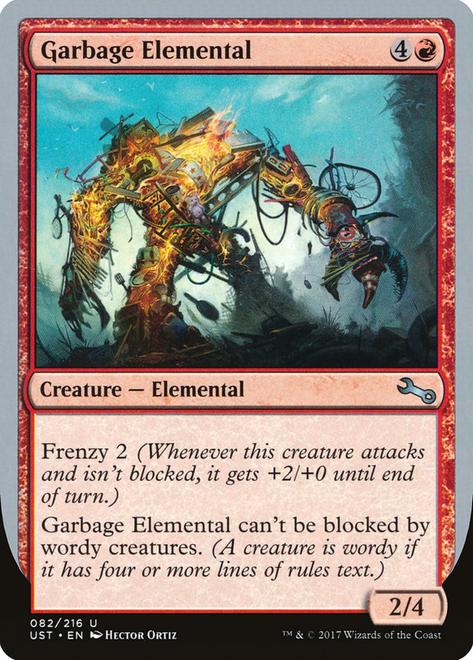 Elemental de basura (criatura 2/4) [inestable] 