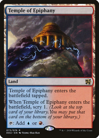 Templo de la Epifanía [Mazos de duelo: Elfos contra inventores] 
