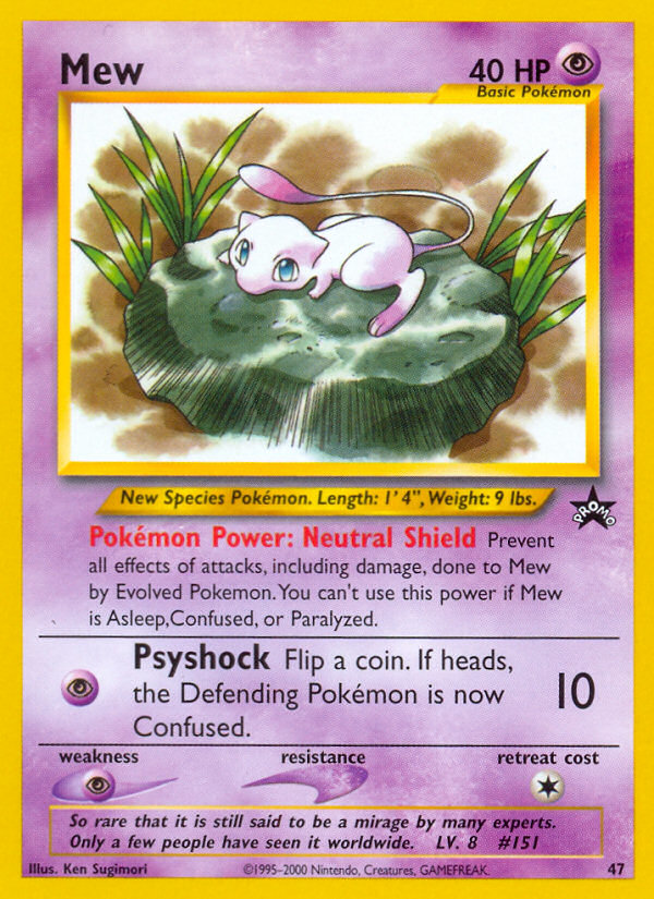Mew (47) [Magos de la Costa: Promociones Black Star] 