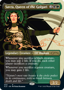 Savra, reina de los Golgari (sin fronteras) [Serie Secret Lair Drop] 