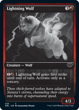 Lobo relámpago [Innistrad: función doble] 