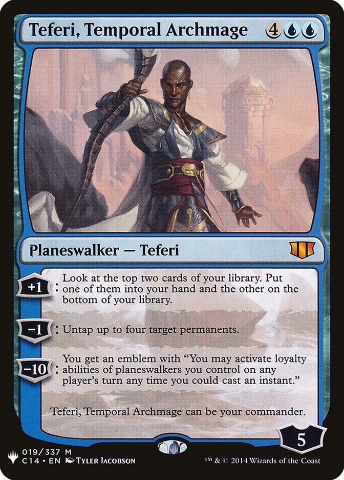 Teferi, archimago temporal [potenciador misterioso] 