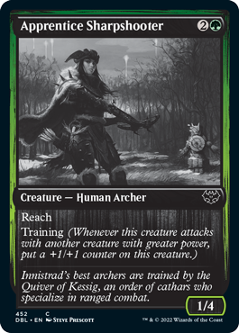 Aprendiz de francotirador [Innistrad: función doble] 