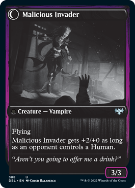Viajero inocente // Invasor malicioso [Innistrad: función doble] 