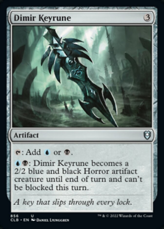 Dimir Keyrune [Commander Legends: Batalla por Baldur's Gate] 