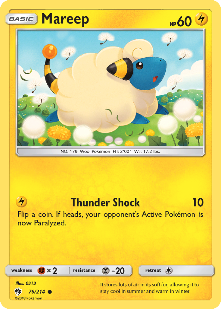 Mareep (76/214) [Sol y Luna: Trueno perdido] 