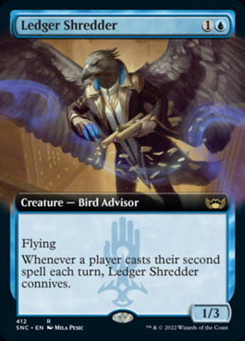 Ledger Shredder (Arte extendido) [Calles de New Capenna] 