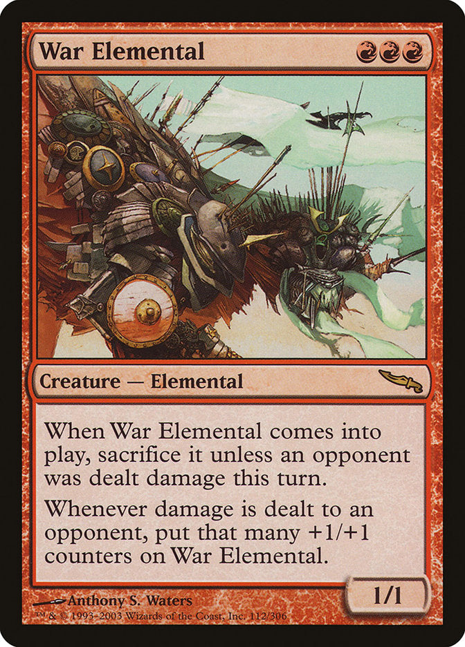 Elemental de guerra [Mirrodin] 