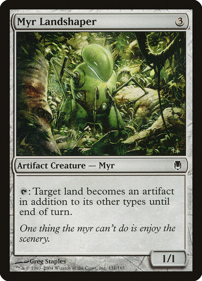 Myr Landshaper [Acero oscuro] 