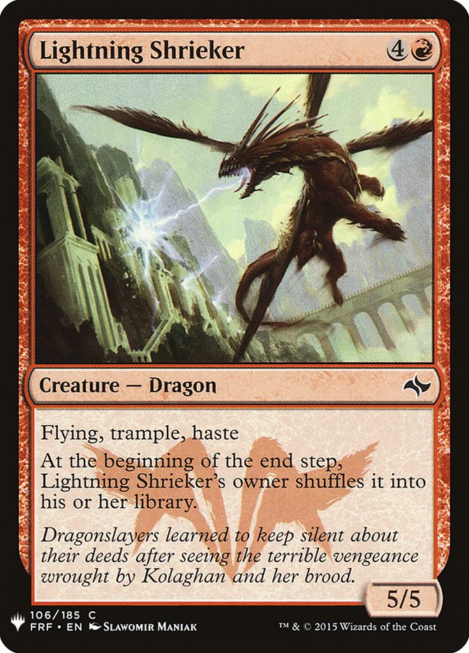 Lightning Shrieker [potenciador misterioso] 